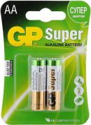 Батарейки GP SUPER R6/AA в блистере 2 штуки