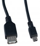 Кабель Perfeo (U4303) mini USB, 3 м, черный