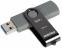 фото Флешка SmartBuy Twist Dual USB 3.0, 512 ГБ, черный/серый