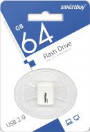 USB Flash Drive 64Gb SmartBuy LARA White