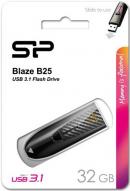 Флешка Silicon Power Blaze B25 32 ГБ, черный
