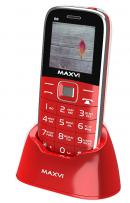 Телефон MAXVI B6, красный