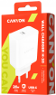 фото Зарядное устройство Canyon H-20-01 (USB-C, 20W PD), белый