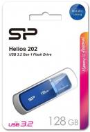 Флешка Silicon Power Helios 202 128 ГБ, синий