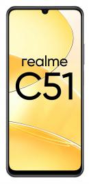 Смартфон realme C51 4/64 ГБ, 2 SIM, черный