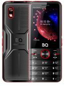 Телефон BQ 2842 Disco Boom, черный/красный