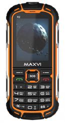 Телефон MAXVI R2, 2 SIM, оранжевый