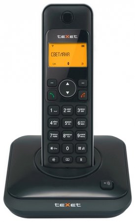 телефон TEXET TX-D6105A черный DECT АОН