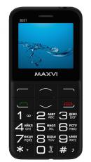 Телефон MAXVI B231, черный