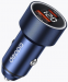 фото Автомобильное зарядное устройство Deppa (11216) USB-C+USB A, QC 3.0, 75 Вт, синий