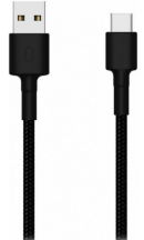Кабель Xiaomi Mi Braided USB-C, 1м, черный