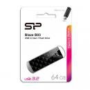 Флешка Silicon Power Blaze B03 64 ГБ, черный
