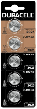 Батарейки Duracell CR2025 в блистере 5 штук