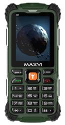 Телефон MAXVI R1, зеленый